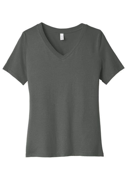 Bella 6405 Ladies Relaxed V Neck T Shirts