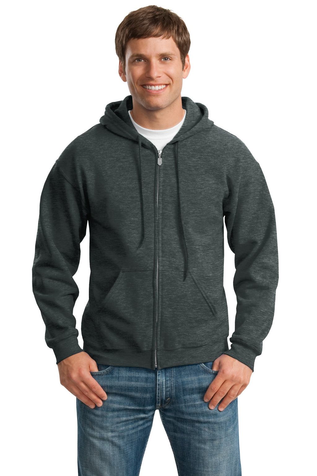 Gildan 18600 Unisex Sweatshirt Heavy Blend 50/50 Full-Zip Hood